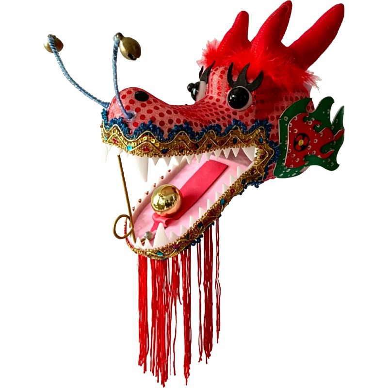 儿童舞龙表演道具手持龙幼儿园传统中国龙新款龙舞蹈演出专用道具