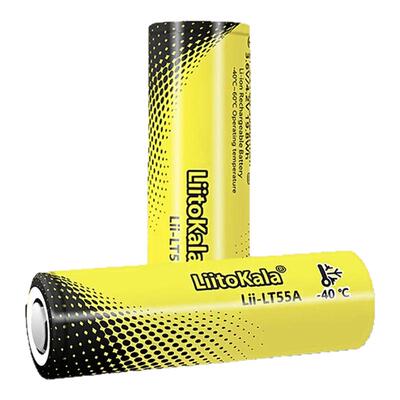 liitokala  LT55A 3.7V 21700 5500mAh 低温放电电池 极寒户外探