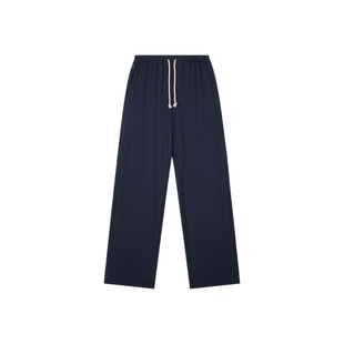 oneup柔软弹力垂感坠感休闲裤子女春季宽松直筒裤拖地裤运动长裤