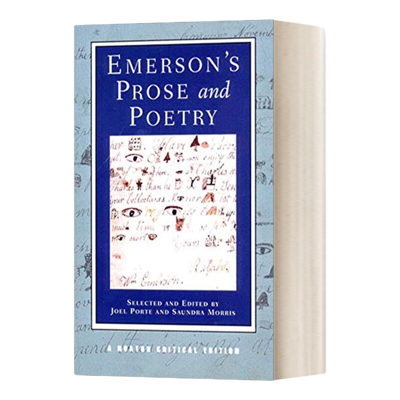 英文原版 Emerson's Prose and Poetry 爱默生散文和诗歌 诺顿文学解读系列 Norton Critical Editions 英文版 进口英语原版书籍