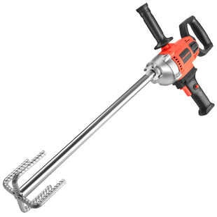 大功率水钻搅拌机水泥砂浆腻子打灰机油漆涂料肉馅飞机钻搅拌神器