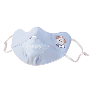 a类冬季儿童纯棉防寒保暖口罩男孩1-3岁2婴幼童小宝宝女透气5-12