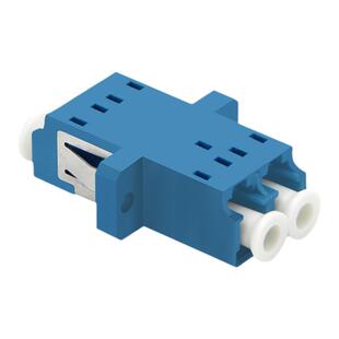 奥康达光纤适配器工程电信级光纤耦合器SC/ST/FC/LC法兰盘光纤对接头连接器直通ODF接头LC 双工法兰转接头