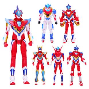 龙战士星源软胶人偶宝剑星元变形男孩子星云合体金刚星媛儿童玩具