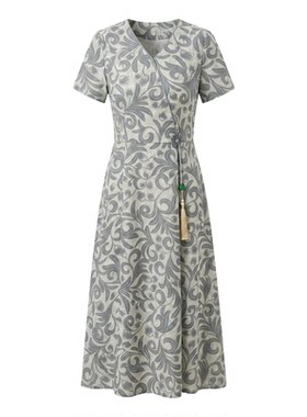 【俞兆林正品】妈妈夏季连衣裙