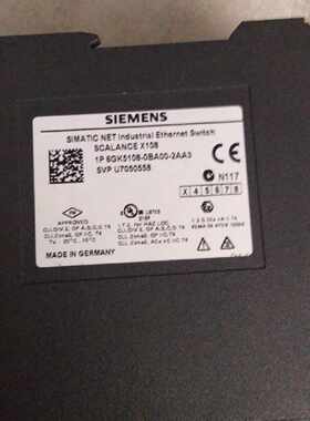 议价SCALANCE X108西门子6GK5108-0BA00-2AA3交换机6GK5 108-OBAO