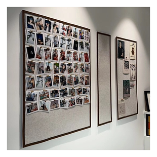 毛毡墙贴自粘照片墙背景板毛毡板墙面软木板展示板挂墙旅游相片墙文化墙班级幼儿园环创主题留言板毛毡板墙贴