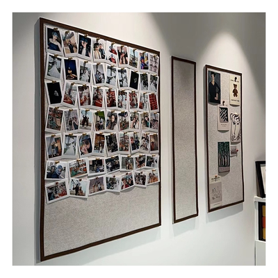 毛毡墙贴自粘照片墙背景板毛毡板