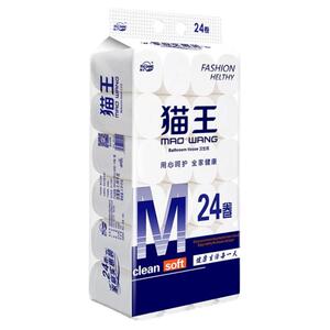 猫王卫生纸5.7斤原生木浆纤维
