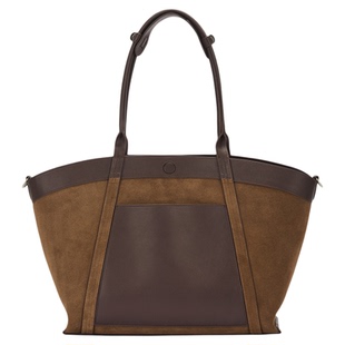 indicia&标记手提翻翻包BM2D5BP152大容量度假旅行托特包小众设计