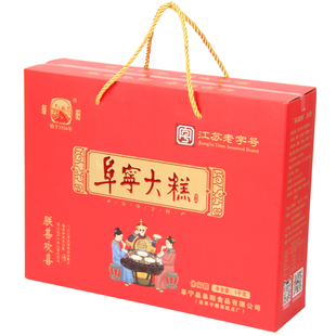 江苏老字号阜宁大糕传统零食糕点手工云片糕盐城地方特产春节礼盒