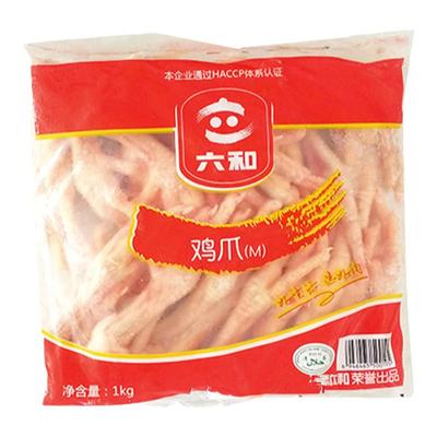 冷冻鸡爪卤味食材六和长鸡脚2斤
