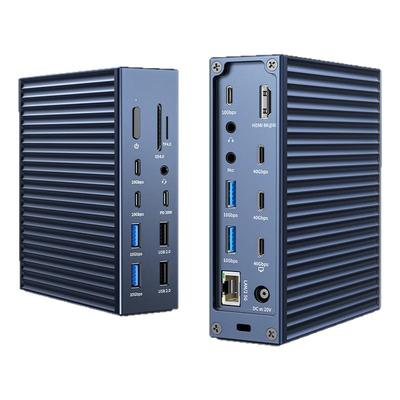 雷电4拓展坞桌面工作站三屏异显