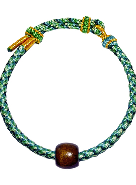 2026年本命年手工编织木龙鳞手链