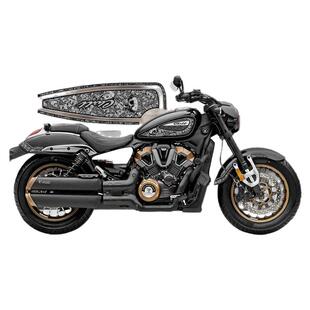 适用于25款无极CU625车身复古拉花防水装饰版画保护贴纸改装配件