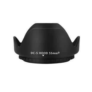 遮光罩适用佳能RF28 F2.8 Sigma适马56 F1.4 DC DN定焦镜头55UV镜