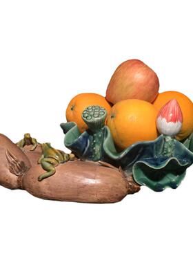 石湾公仔家居客厅博古架乔迁摆件