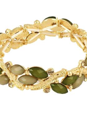 OSEWAYA复古花朵设计师款手镯