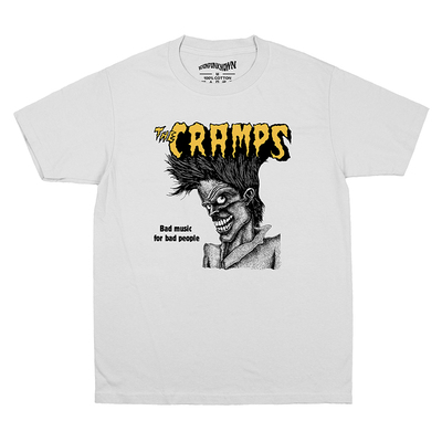 坏品味摇滚TheCramps印花潮T