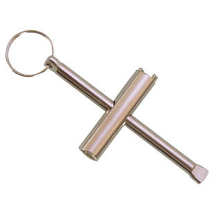 自来水钥匙水表前阀门钥匙内三角闸阀防盗水闸阀开关锁匙起子扳手