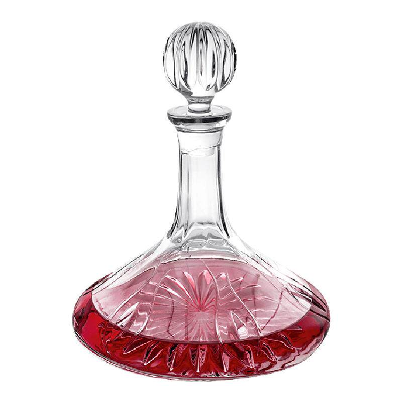 进口捷克bohemia带塞高端醒酒器