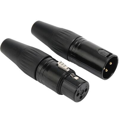 镀金三芯卡侬公母头REAN