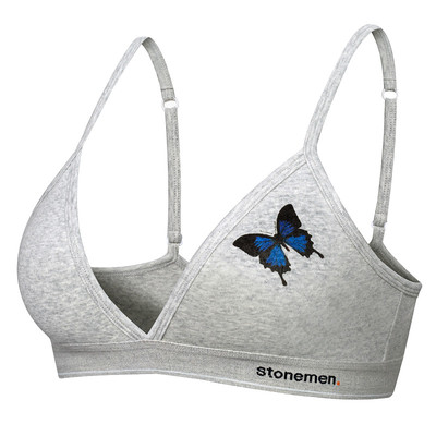 stonemen法式三角杯内衣文胸薄款