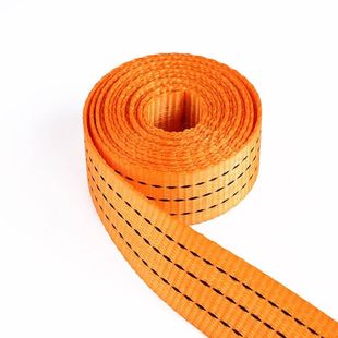 5厘米5吨宽加厚涤纶两头带框捆绑带器重带吊装带防断国标编制标准