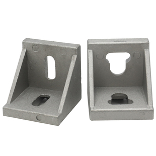 2020/3030/4040工业角码连接件直角90度固定件加厚铝合金型材配件