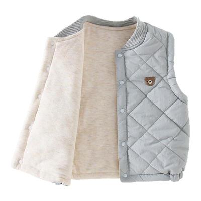 贝肽斯婴儿马甲秋冬款保暖夹棉