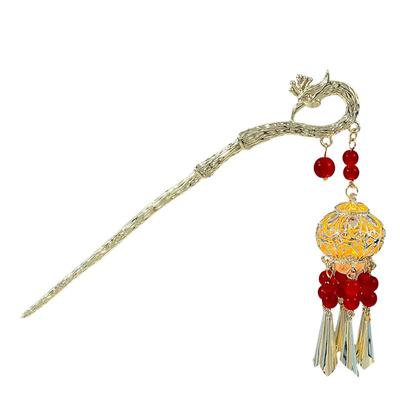 圣所合金灯笼发簪挽发