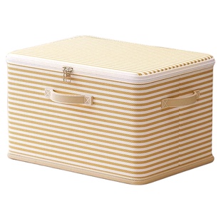 大容量收纳箱家用衣柜装衣服玩具被子整理箱可折叠带锁密码储物箱