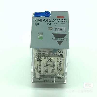 【议价-可维修】  CARLO GAVAZZI RMIA4524VDC 继电器 /均有货