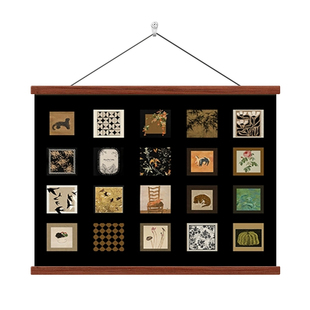 中古风电表箱装饰画复古小众艺术免打孔配电箱电源开关盒遮挡挂画