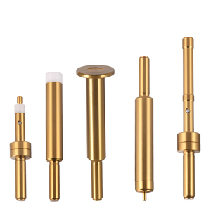 精雕机6柄陶瓷分中棒寻边器偏心式T型分中棒不导磁6mm高精密紫铜