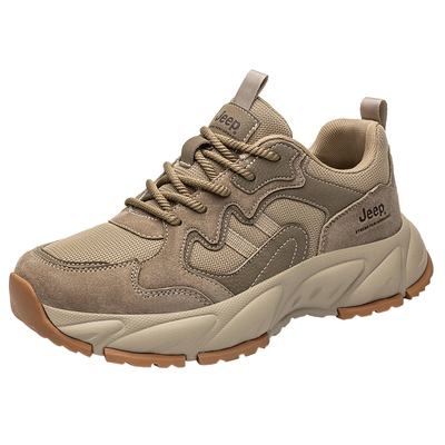 jeep吉普男鞋运动鞋男2025秋冬新款男士鞋子户外老爹鞋男款休闲鞋