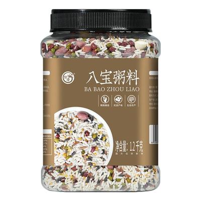 绿帝八宝粥米原材料五谷主食粥杂粮粥罐装无蔗糖营养粥孕妇