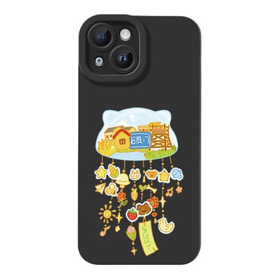 华为PURA90ins风iphone12适用苹果17软OPPORENO15C创意16PLUS瞳眼13ProMax小众手机壳华为NOVA14风铃十个勒天