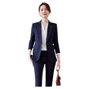 诗璐雅职业西装套装女正装秋冬2024新款酒店销售经理工作服高级感
