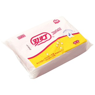 双灯平板卫生纸厕纸家用草纸加厚10包厕所专用卫生间手纸官方正品