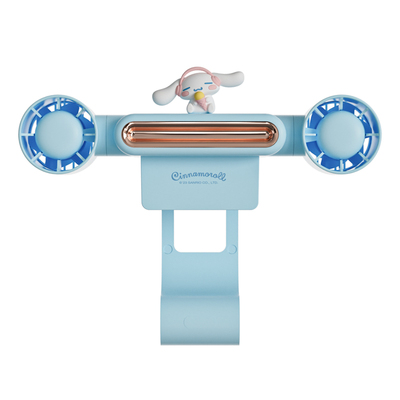 挂电脑屏幕静音大风力风扇