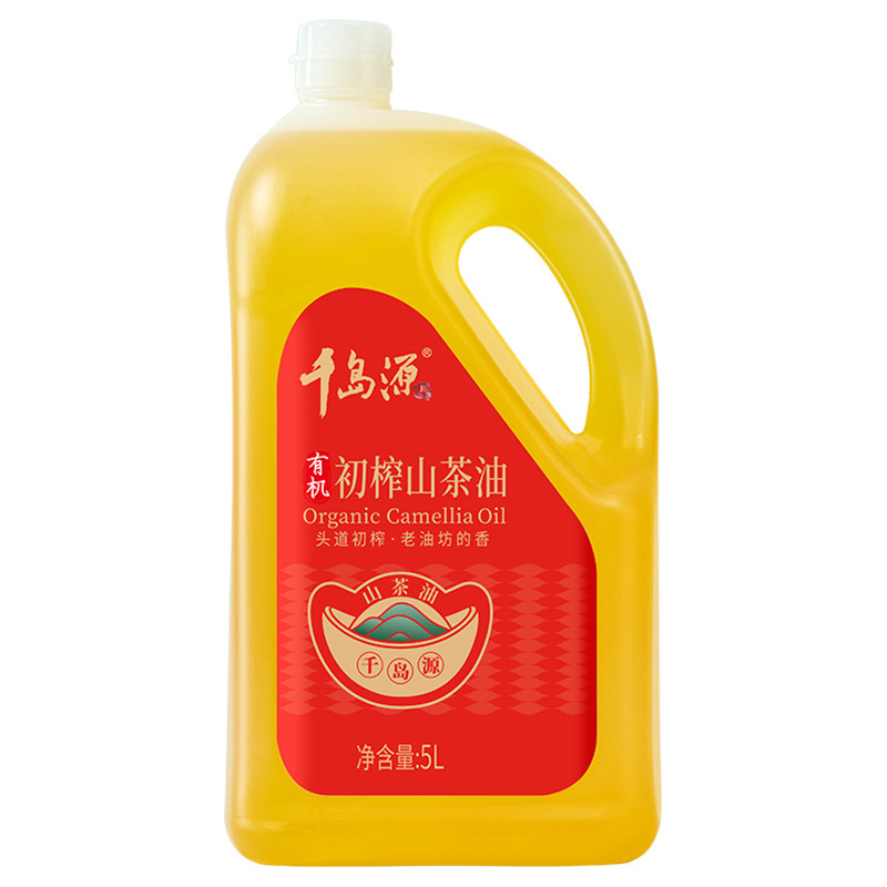 千岛源有机初榨茶油零反式脂肪酸