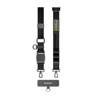 switcheasy磁吸挂扣苹果iPhone17手机壳16挂绳挂脖斜挎背带防丢绳