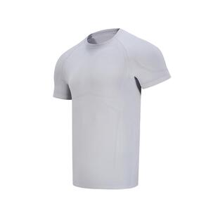 迪卡侬健身衣紧身衣男修身速干高弹运动上衣训练短袖360660SAT2