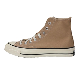Converse匡威男女鞋春秋高帮复古帆布鞋卡其色休闲鞋168504C