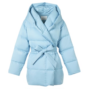 【王楚然同款】朗姿轻羽45°云90白鹅绒羽绒服设计感2025冬季新款