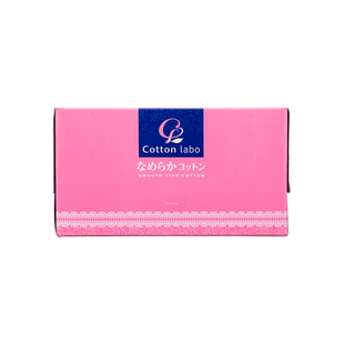 龙丰日本进口Cotton Labo化妆棉片柔软亲肤卸妆棉用脸部湿敷棉片