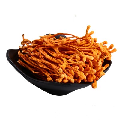 新鲜虫草花干货虫草菌炖鸡食用菌