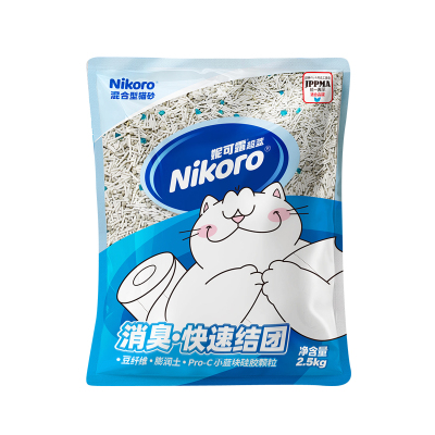 妮可露豆腐混合猫砂2.5kg