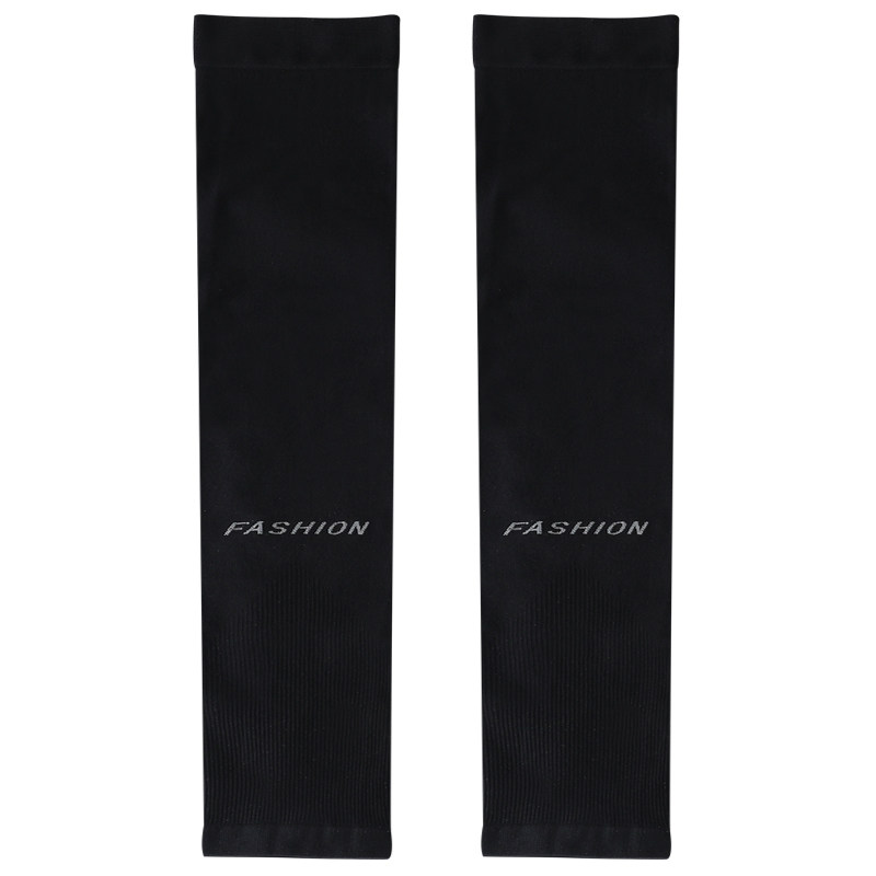 4双冰袖男款防晒女袖套防紫外线冰丝袖护臂夏季开车运动耐磨骑行